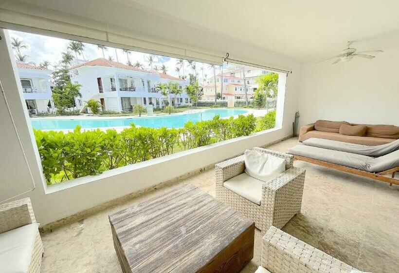 آپارتمان 1 خوابه با چشم‌انداز استخر, Oceanfront & Garden View Villas Hotel Wifi Bbq Parking Los Corales Beach Club & Spa