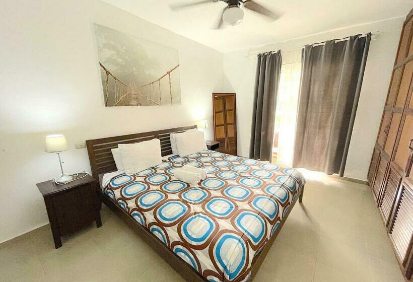 آپارتمان 1 خوابه با چشم‌انداز استخر, Oceanfront & Garden View Villas Hotel Wifi Bbq Parking Los Corales Beach Club & Spa