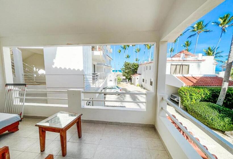 ویلای 1 خوابه با چشم‌انداز دریا, Oceanfront & Garden View Villas Hotel Wifi Bbq Parking Los Corales Beach Club & Spa