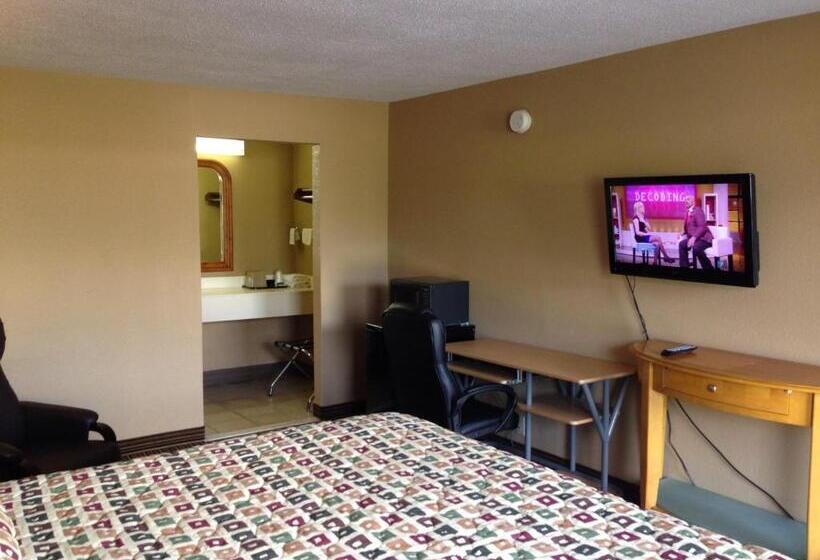 キングサイズベッドのスタンダードルーム, Country Inn Motel Vivian