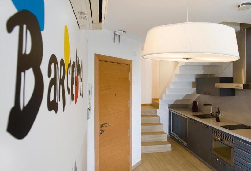 Апартаменты Дюплекс 1 Спальня, Home To Home Barcelona