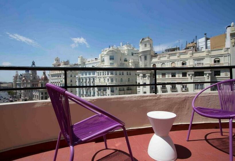 Habitación Estándar con Terraza, Casual Vintage Valencia