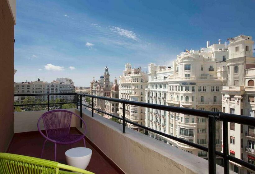 Habitación Estándar con Terraza, Casual Vintage Valencia