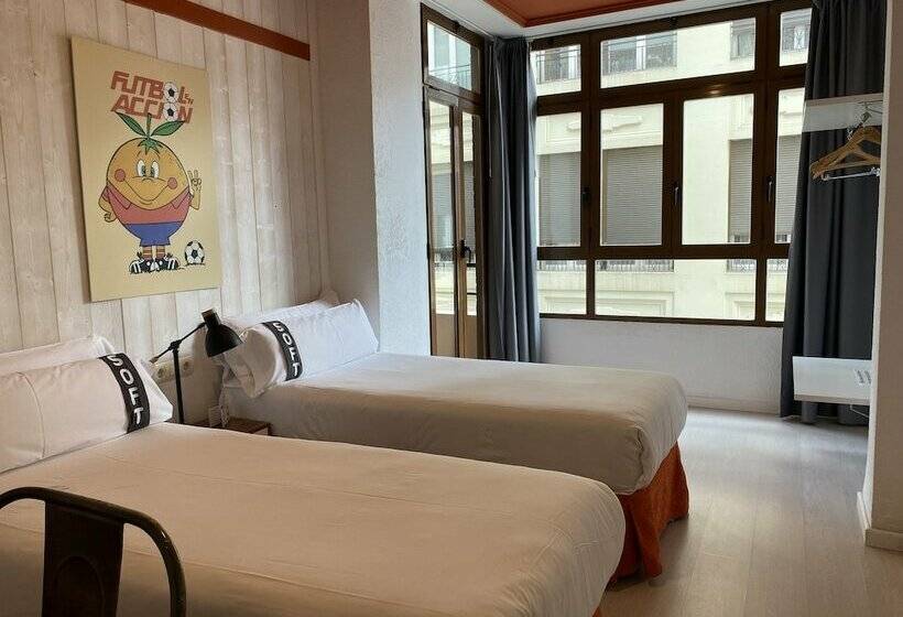 Habitación Estándar Vista Ciudad, Casual Vintage Valencia