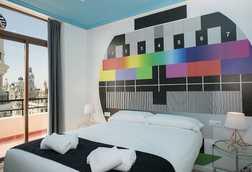 Habitación Estándar Vista Ciudad, Casual Vintage Valencia