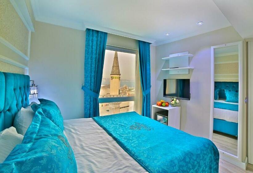 اتاق استاندارد با چشم‌انداز دریا, Glamour Hotel Istanbul Sirkeci