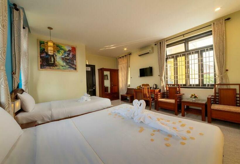 اتاق استاندارد با بالکن, Hoi An Heart Hostel Villa   Bespoke