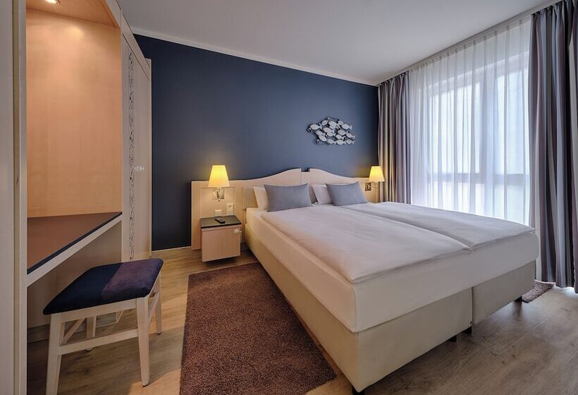 침실 2개 아파트, Dorint Seehotel Binz Therme