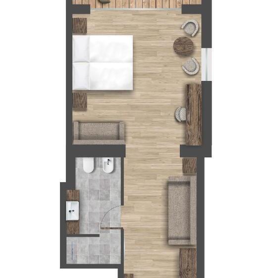 Номер Deluxe с Балконом, Villa Eden