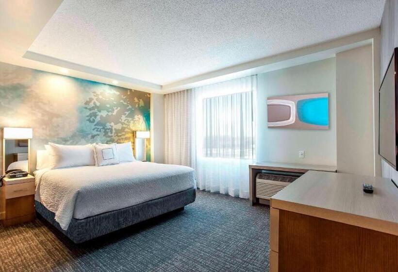 キングサイズベッドのスイートルーム, Courtyard By Marriott Montreal West Island/baie D’urfe