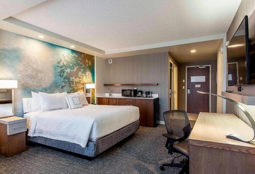 キングサイズベッドのスタンダードルーム, Courtyard By Marriott Montreal West Island/baie D’urfe