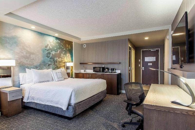 キングサイズベッドのスタンダードルーム, Courtyard By Marriott Montreal West Island/baie D’urfe