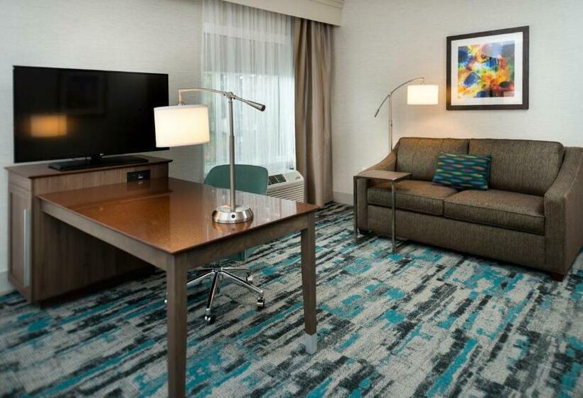 Deluxe Suite King Bed, Hampton Inn & Suites Olympia Lacey