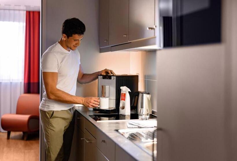 Студия Стандарт, Aparthotel Adagio Frankfurt City Messe