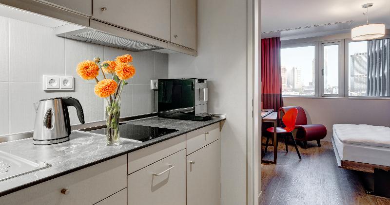 Студия Стандарт, Aparthotel Adagio Frankfurt City Messe