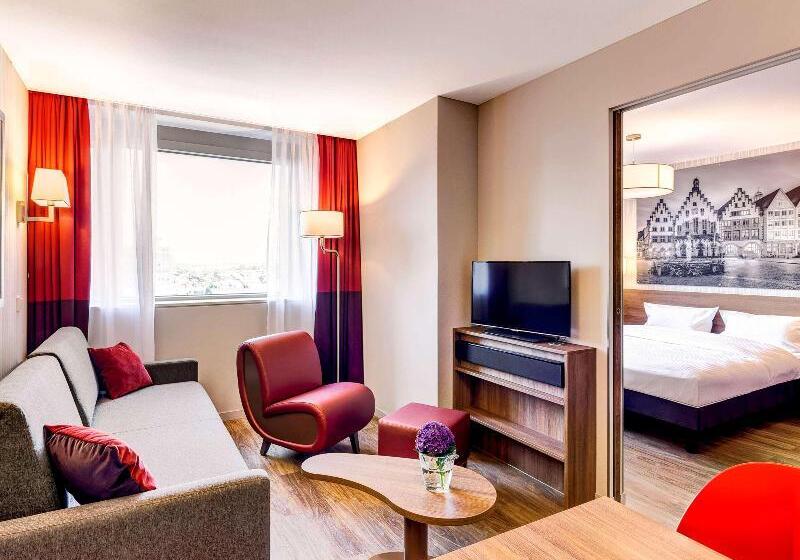 Апартаменты 1 Спальня, Aparthotel Adagio Frankfurt City Messe