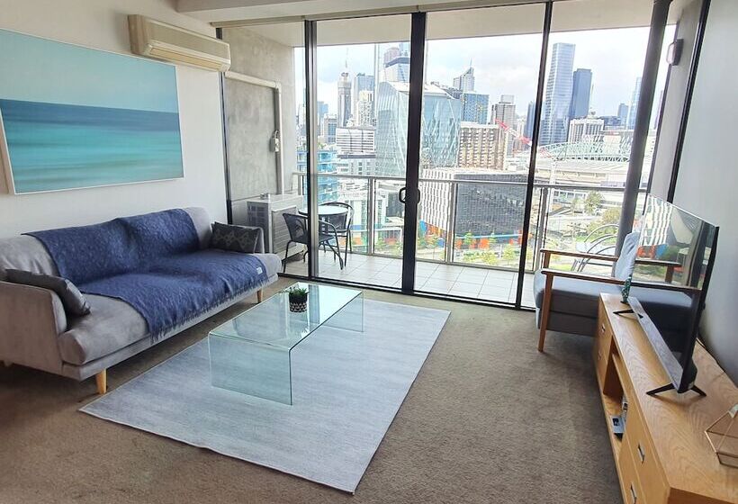 침실 2개 디럭스 아파트, Harbour Escape Apartments