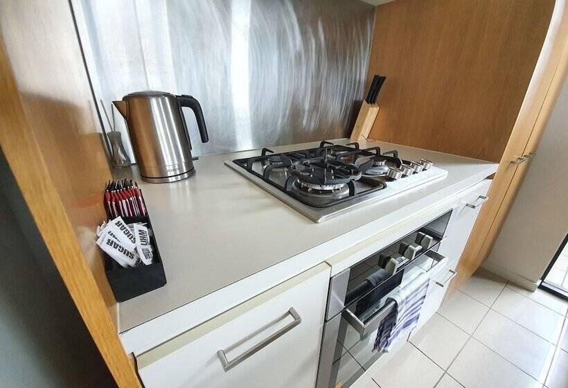 침실 2개 디럭스 아파트, Harbour Escape Apartments