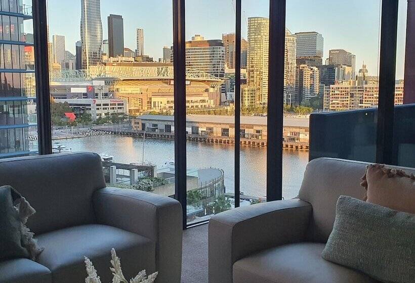 침실 2개 디럭스 아파트, Harbour Escape Apartments