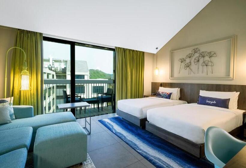 اتاق استاندارد با بالکن, Hyatt Centric Candolim Goa
