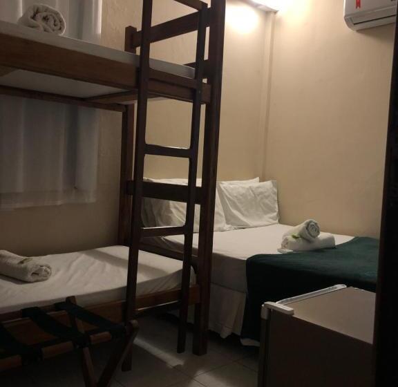 اتاق استاندارد چهار تخته, Morro De São Paulo Hospedagens