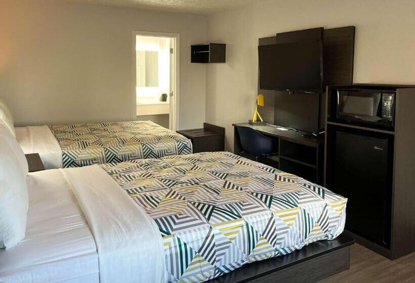 디럭스 4인 룸, Motel 6 Lafayette, In