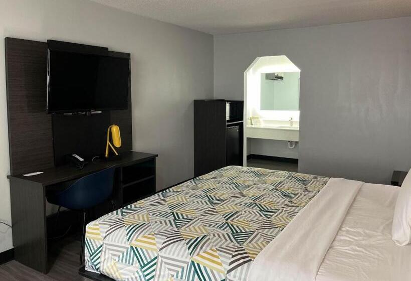 스탠다드 룸 킹사이즈 침대, Motel 6 Lafayette, In