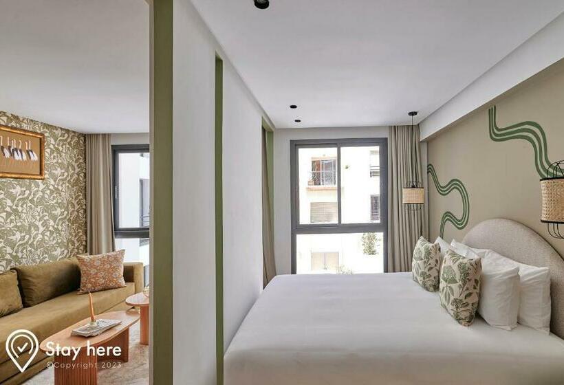 带1个卧室的豪华公寓, Stayhere Casablanca   Maarif   Elite Residence