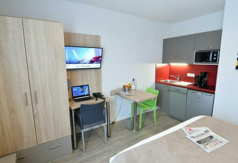 Студия Стандарт, Appart Hôtel Mer & Golf City Bordeaux Bassins à Flot