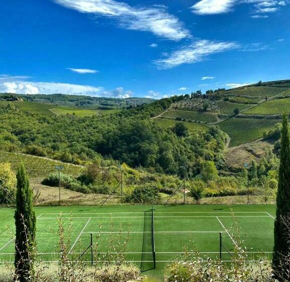 デラックスビラの１ベッドルーム, Villa Rignana   Chianti Weddings