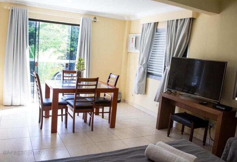 اتاق استاندارد سه نفره با چشم‌انداز کنار دریا, Charme Hotel Guarujá Frente Mar