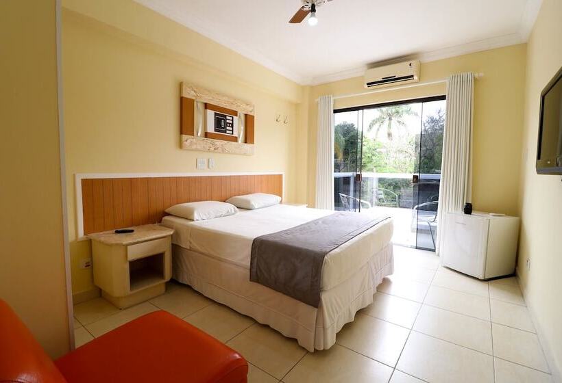 Standard Room with Balcony Side Sea View, Charme Hotel Guarujá Frente Mar