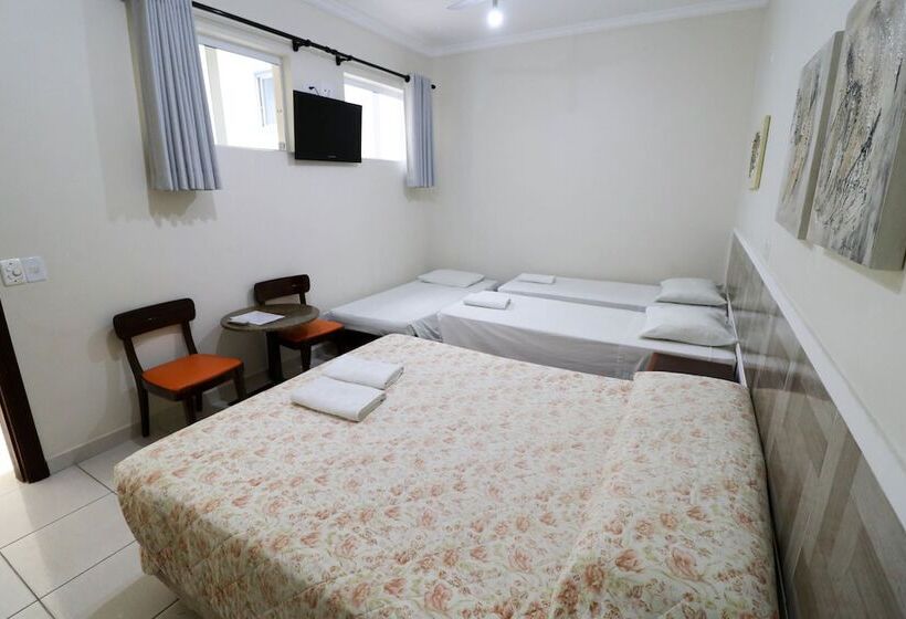 اتاق استاندارد چهار تخته, Charme Hotel Guarujá Frente Mar