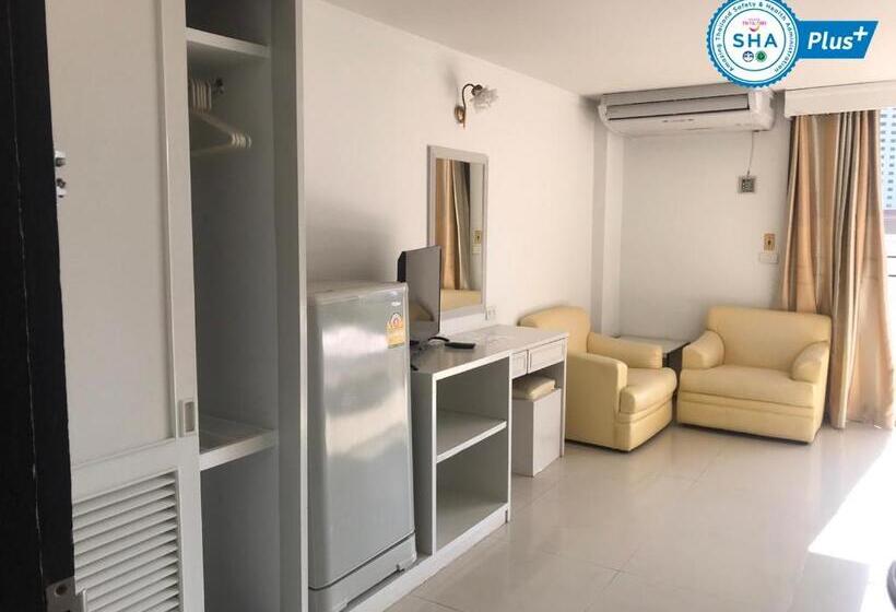 Standaardkamer met Balkon, Jomtien Longstay Hotel   Sha Plus Certified