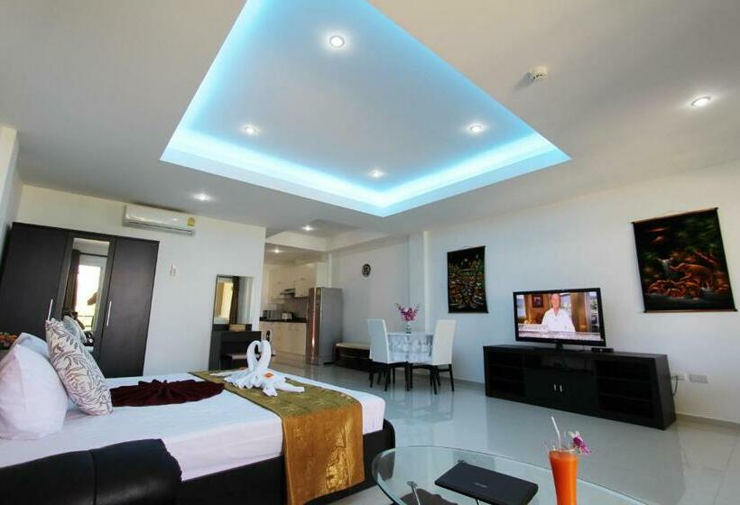 استودیوی استاندارد با چشم‌انداز دریا, Siam Royal View Resort Apartments