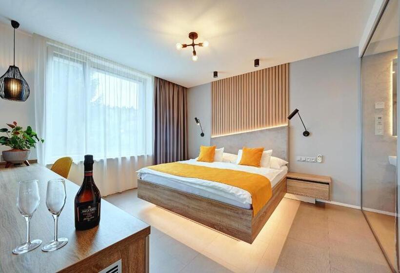 جناح مزود بجاكوزى, Wellness Hotel Fénix