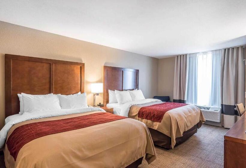 Номер Стандарт 2 Двуспальные Кровати, Comfort Inn & Suites Sidney I 80