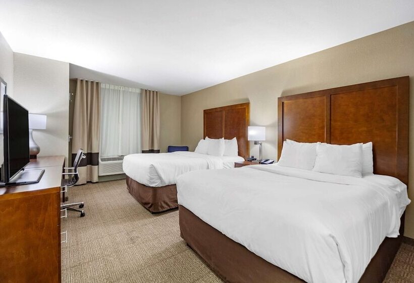 Номер Стандарт 2 Двуспальные Кровати, Comfort Inn & Suites Sidney I 80