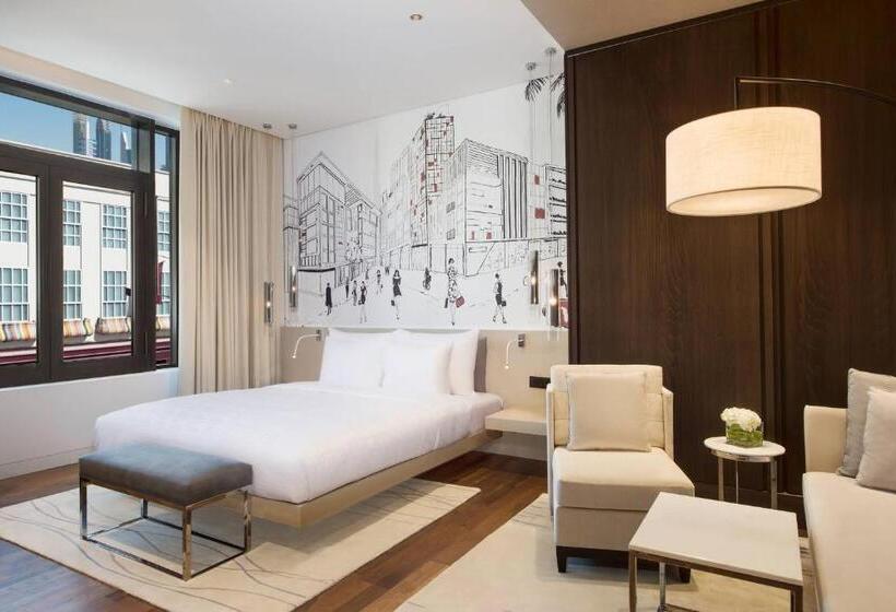Номер Deluxe Кровать Кинг, La Ville Hotel & Suites City Walk Dubai, Autograph Collection
