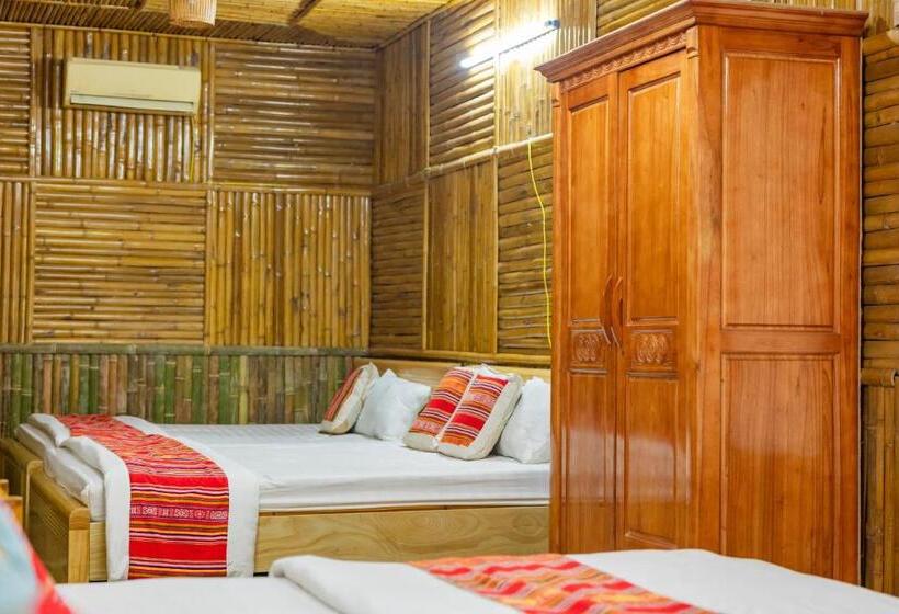 اتاق استاندارد چهار تخته, Mai Chau Nature Lodge   Hostel
