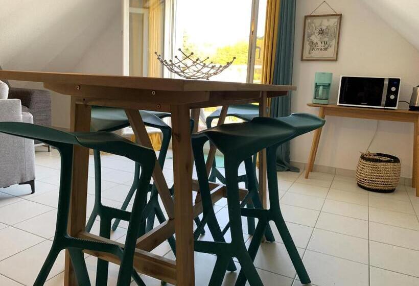 Апартаменты 1 Спальня Вид на Сад, Hôtel Heod   Binic   Saint Quay Portrieux