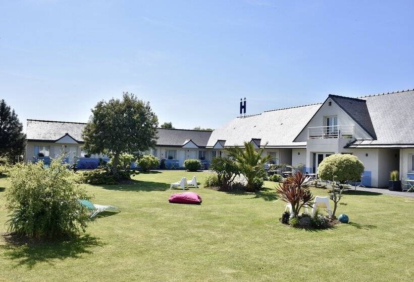 Семейный Номер Вид на Сад, Hôtel Heod   Binic   Saint Quay Portrieux