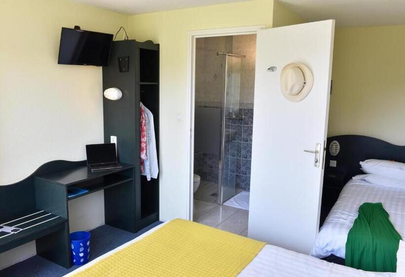 Трехместный Номер Стандарт Вид на Сад, Hôtel Heod   Binic   Saint Quay Portrieux