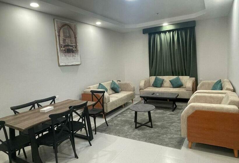 침실 2개 아파트, شقق ديار المشاعر للشقق المخدومة Diyar Al Mashaer For Serviced Apartments