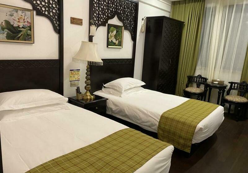 Номер Стандарт Внутренний, Greentree Eastern Hotel Yueqing Shifu Chenmu Square