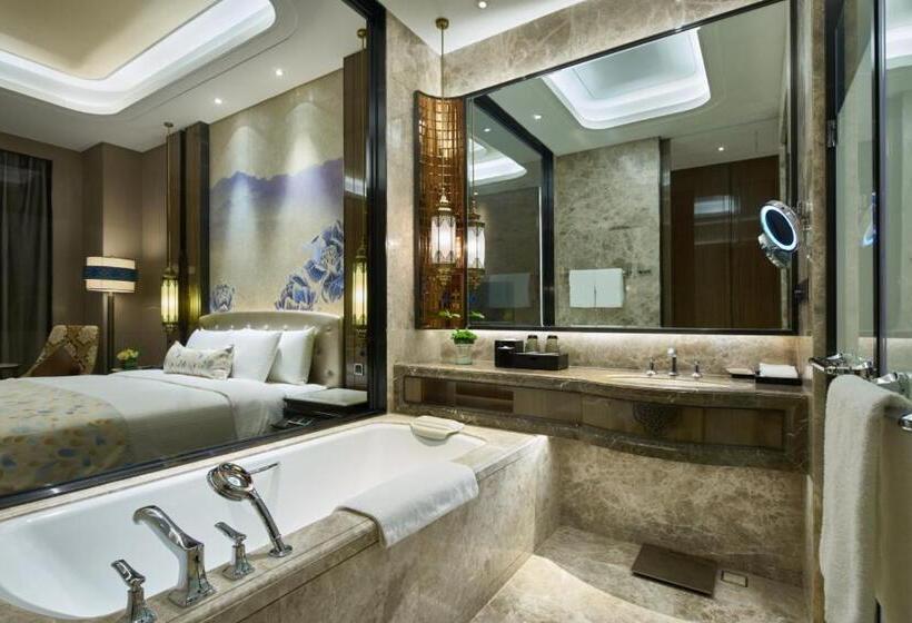 디럭스 룸, Wanda Vista Hotel Urumqi