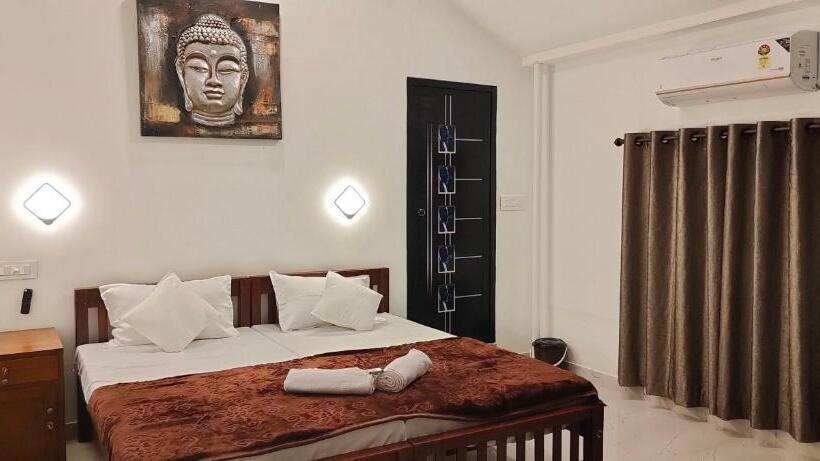Номер Deluxe Вид на Море, Marari Blue Whale Beach House