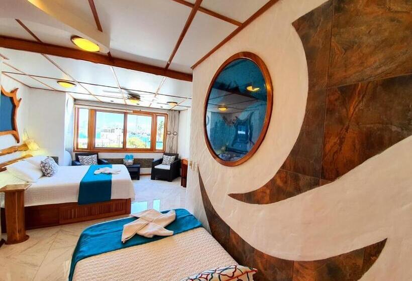 바다 전망 디럭스 3인룸, Casa Ocean Pier