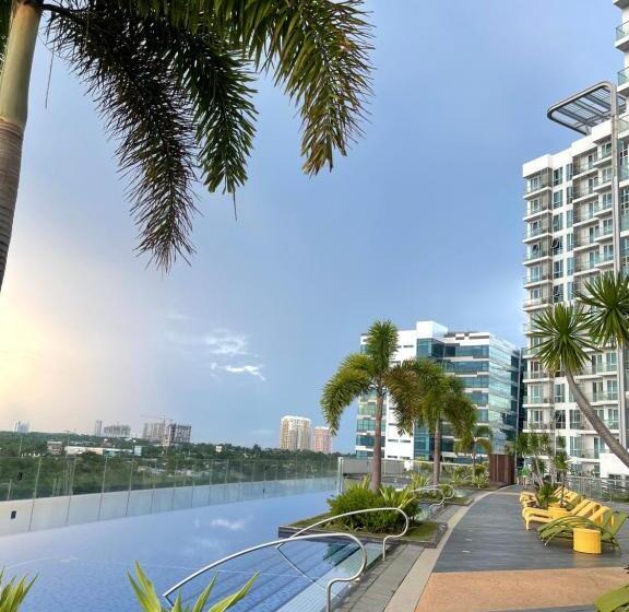 침실 1개 바다 전망 아파트, Cozy Condo By The Beach