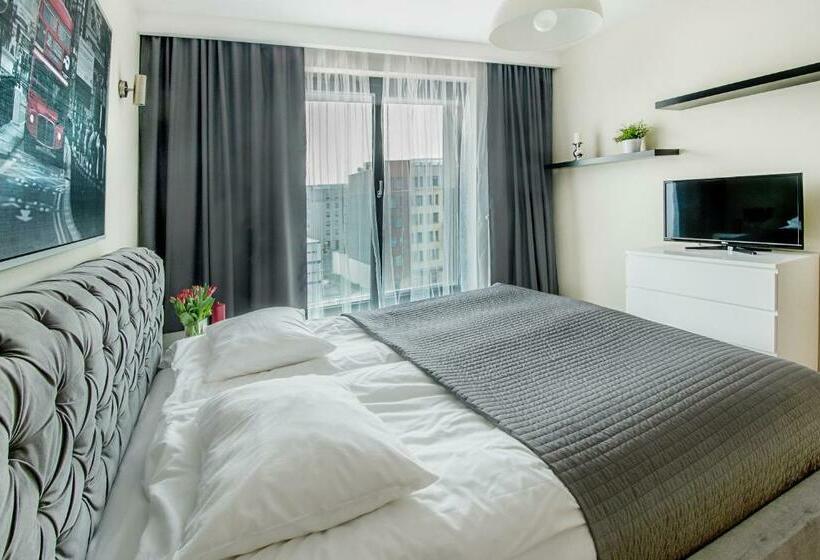 آپارتمان لوکس 1 خوابه, Angel City Center Krakow Apart